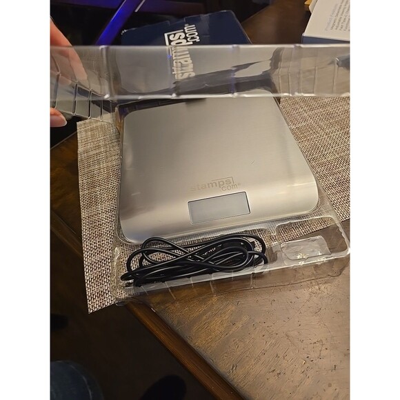 Stamps.com 5 lb Digital Postal Scale Stainless Steel USB Powered in Box 2015 - Picture 13 of 14